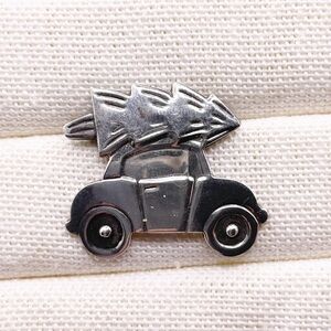 Vintage FAR Fetched 925 Sterling Silver Broach